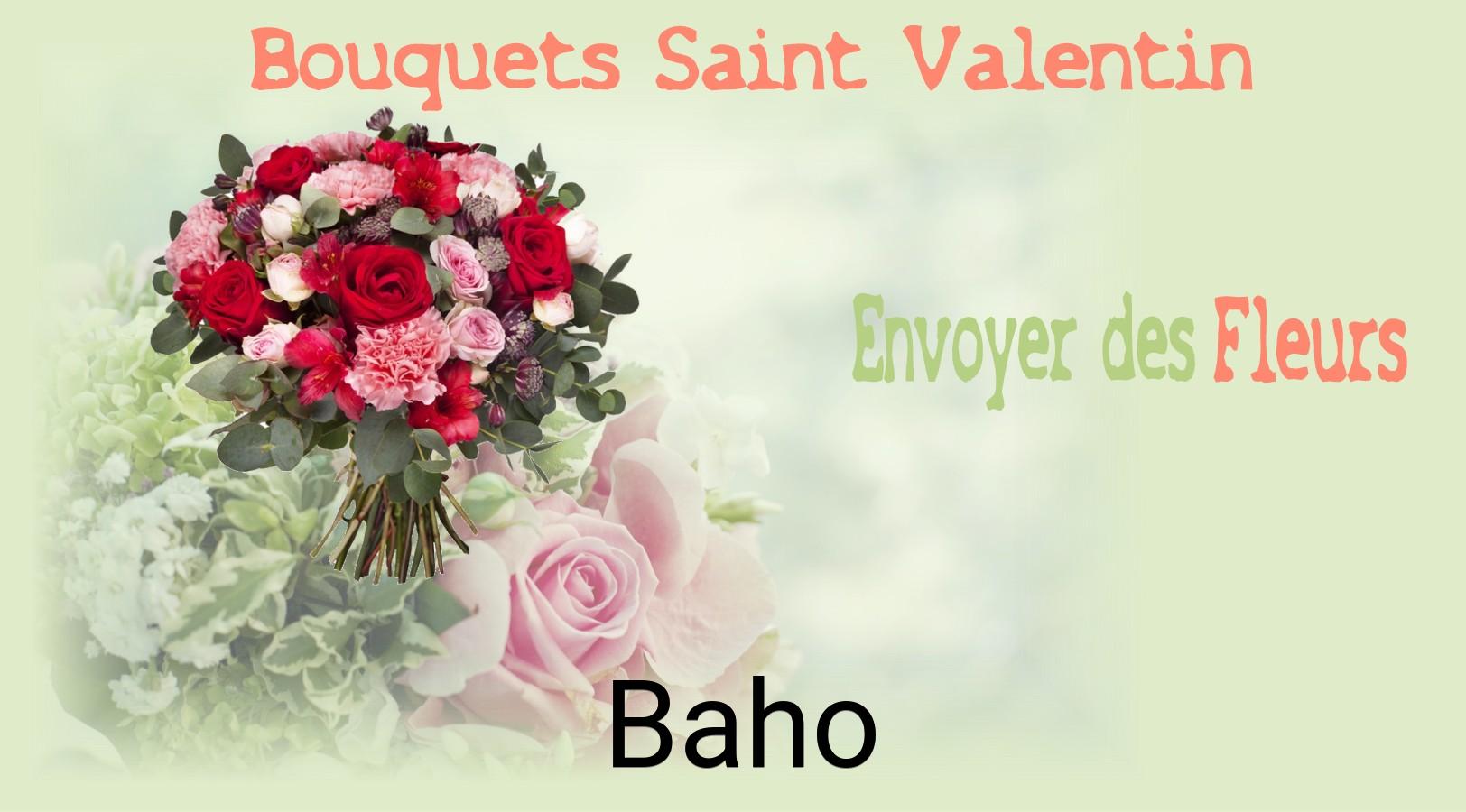 Roses de Saint-Valentin livrées à Baho
